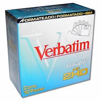 DISKETTE VERBATIM 3.5 HD FORMATEADO CAJA C/10