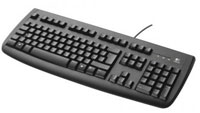 TECLADO LOGITECH DELUXE 250 NEGRO PS2