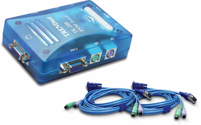 KIT DE CONMUTADOR DE 2 PUERTOS