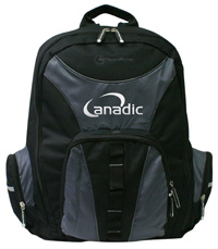 MOCHILA NEGRO/GRIS ANADIC PROMO 2008