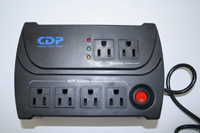 REGULADOR CDP 1000 VA C/PROT.LINEA FM 6 CONT. NEG.