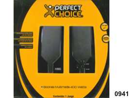 BOCINAS PERFECT CHOICE 400 WATTS
