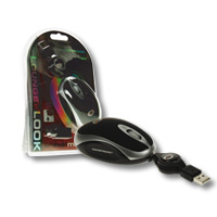 MINIMOUSE OPT. RETRACTIL CONCEPTRONIC ADAP USB/PS2