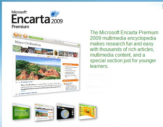 OPEN ACADEMIC ENCARTA PREMIUM 2009