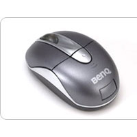 MINI MOUSE OPTICO BENQ WIRELESS P600 GRIS/PLAT USB