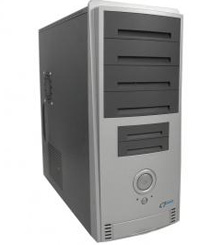 GABINETE ATX ACG-32309 BARZE BK/TITA 400W 24P SATA
