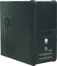 GABINETE ATX ACG-323-15 BAXTON NEG 400W 20+4P SATA