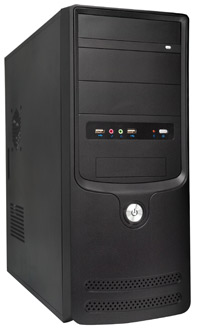 GABINETE ATX TXG-5822 BROOKS NEGRO 500W, 24 PINES