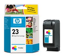 Cartucho HP no. 23 Tricolor  C1823D