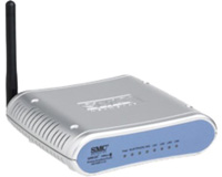 ROUTER SMC WIRELESS CABLE/DSL B.ANCHA 54MBPS 4PTOS