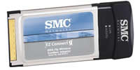 TARJETA DE RED SMC PCMCIA WIRELESS 802.11G 54MBPS