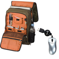 KIT-TARGUS ( MALETIN ECOSMART+ MINI MOUSE OPTICO )