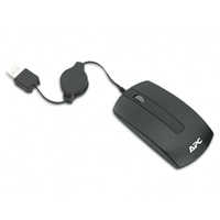 MINI MOUSE OPTICO APC TRAVEL RETRACTABLE USB