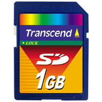 MEMORIA CARD SECURE DIGITAL 40X 1 GB TRANSCEND
