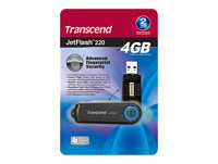 MEMORIA JETFLASH 220 4 GB TRANSCEND C/LEC-HUE-DIG