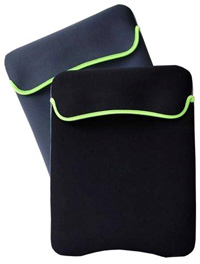 FUNDA DE NEOPRENO TECH ZONE P/NOT 15.4  VERDE REV