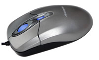 MOUSE OPTICO ACTECK AM-950 USB PLATA 800DPI