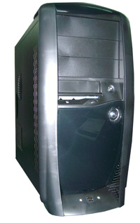 GABINETE X85-B NEGRO 300W 24 PINES