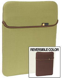 FUNDA DE NEOPRENO CASE LOGIC 15.4  VERDE REV