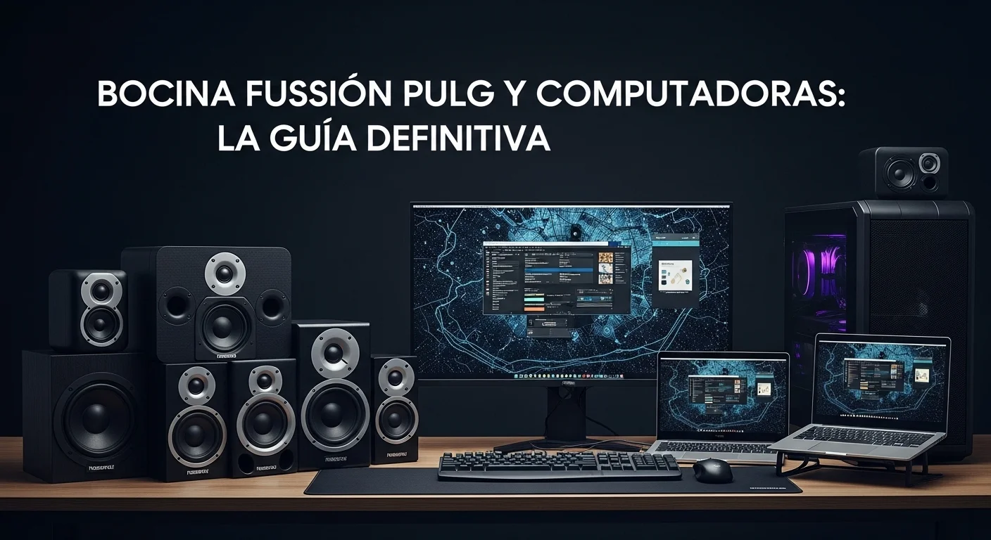 Potencia tu Setup: La Guía Definitiva de Bocinas Fussion para tu PC