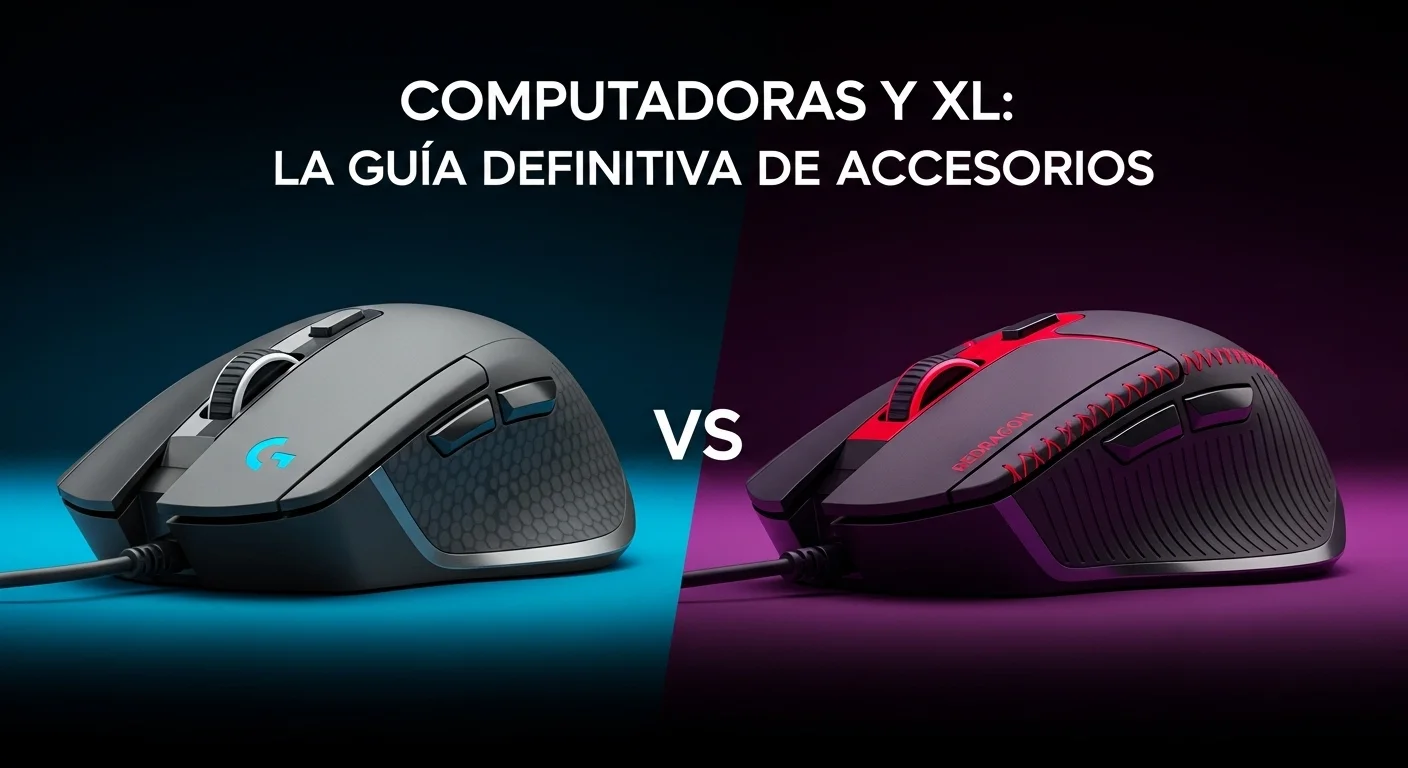 Una imagen comparativa lado a lado del Logitech G840 XL y el Redragon Flick XL, destacando sus texturas y los bordes cosidos.