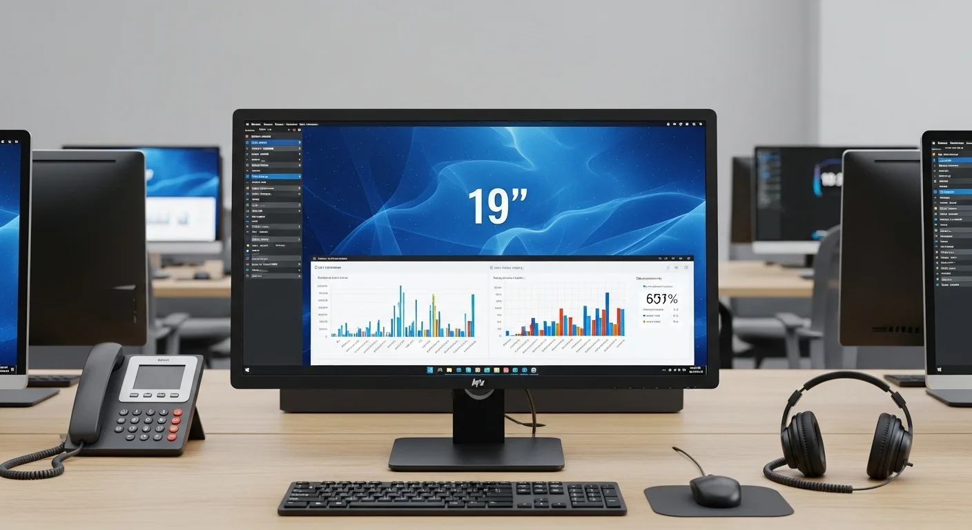 El Monitor de 19 Pulgadas: La Herramienta de Productividad que los Expertos en TI Siguen Usando en 2025