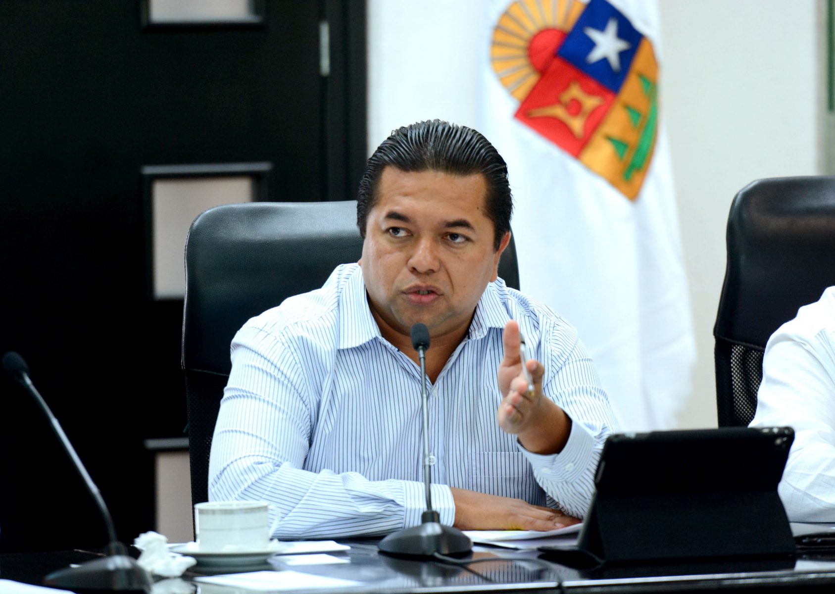 Dip. Emiliano Ramos, Presidente de la Comisión de Hacienda Presupuesto y Cuenta.