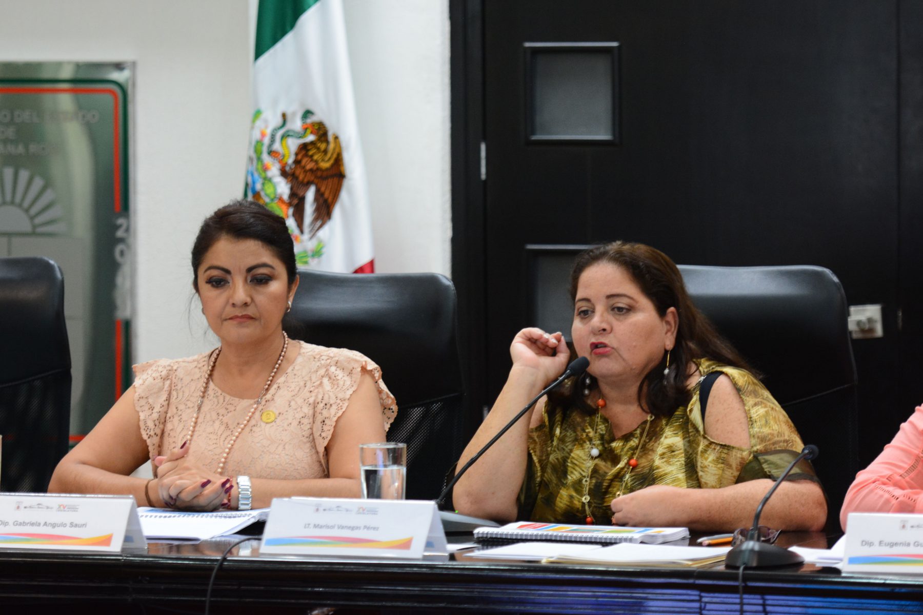 La Secretaria de Turismo, Marisol Vanegas, expuso las principales acciones de la dependencia a su cargo.