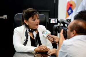 Dip. Eugenia Solís Salazar, integrante de la Comisión Instructora que revisa el caso.