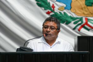 Dip. Luis Ernesto Mis Balam, Presidente de la Comisión de Desarrollo Indígena.
