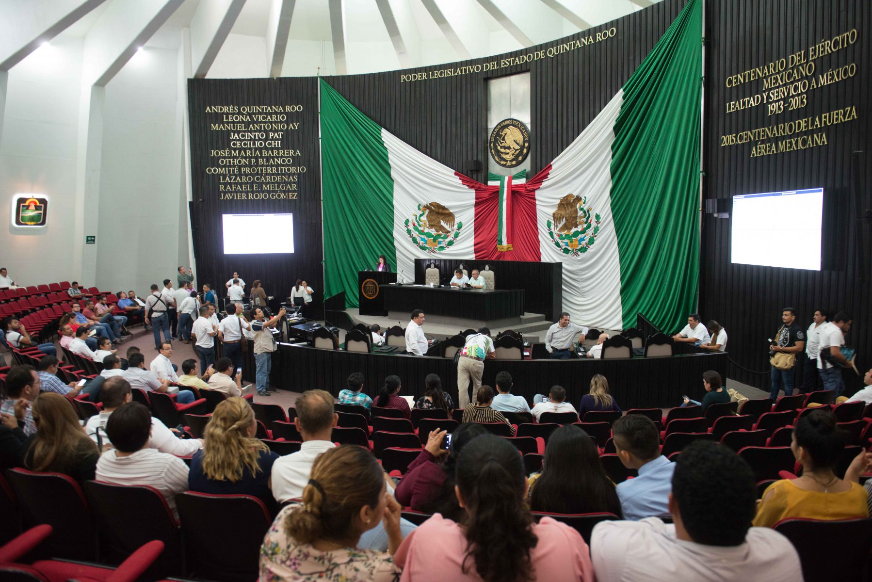La XV Legislatura aprobó reformas a la Ley Orgánica de la Administración Pública del Estado de Quintana Roo.