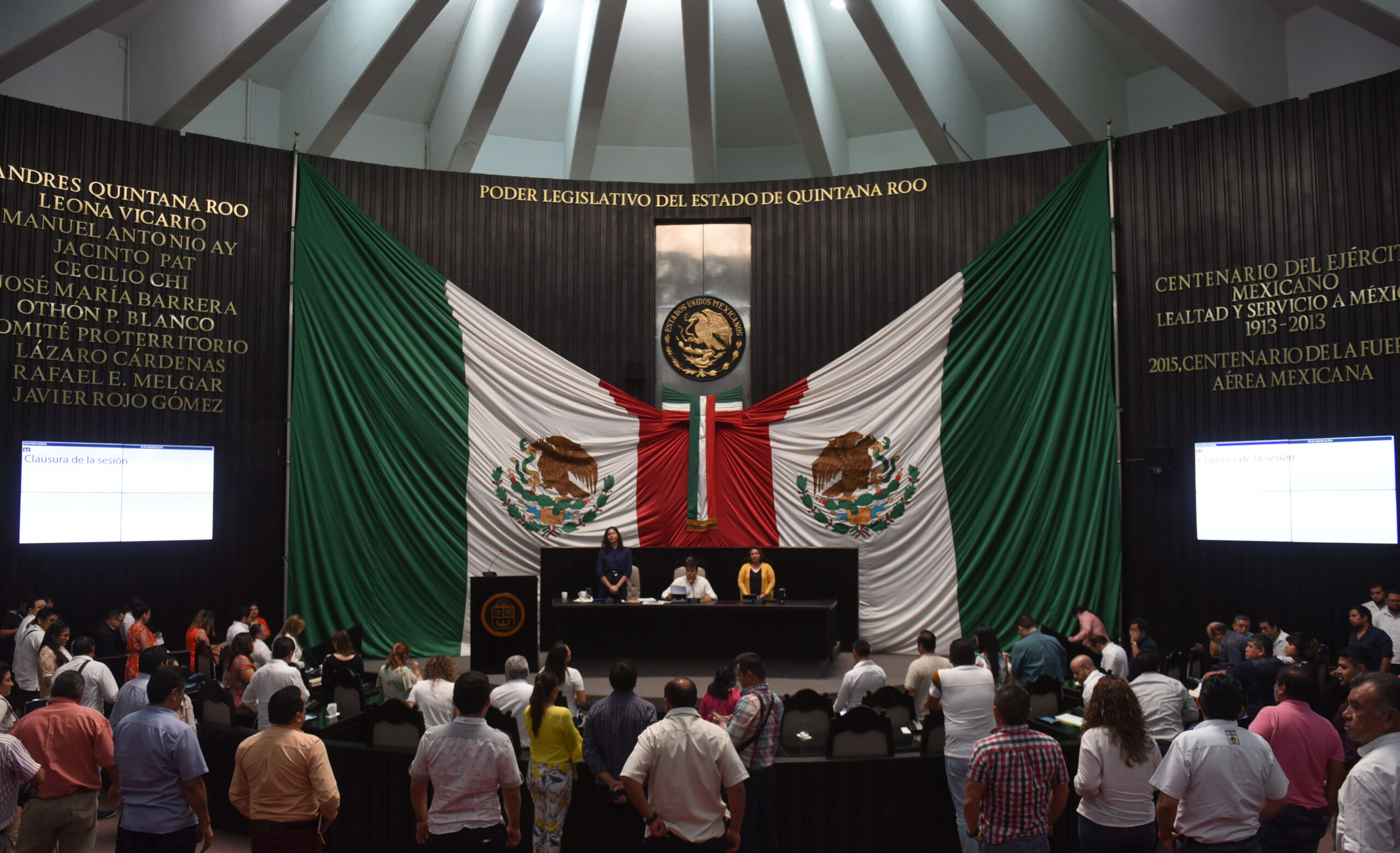 Por unanimidad, las diputadas y diputados del Congreso de Quintana Roo aprobaron declarar a la XVI Legislatura como “Primera Legislatura de la Paridad”