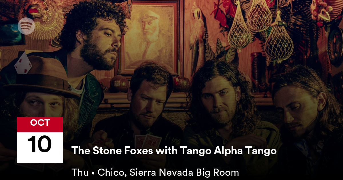 The Stone Foxes With Tango Alpha Tango