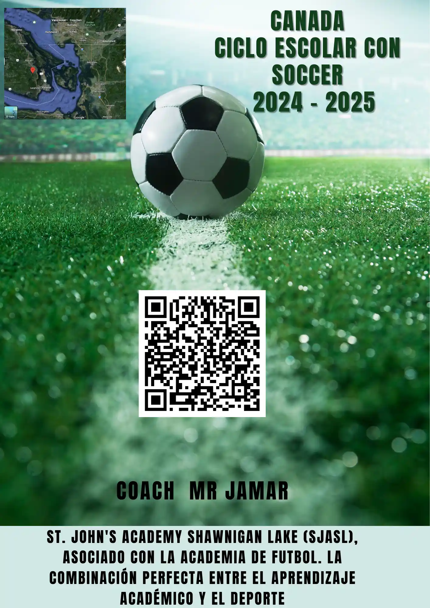 Prepa en CANADA Internado SOCCER ACADEMY