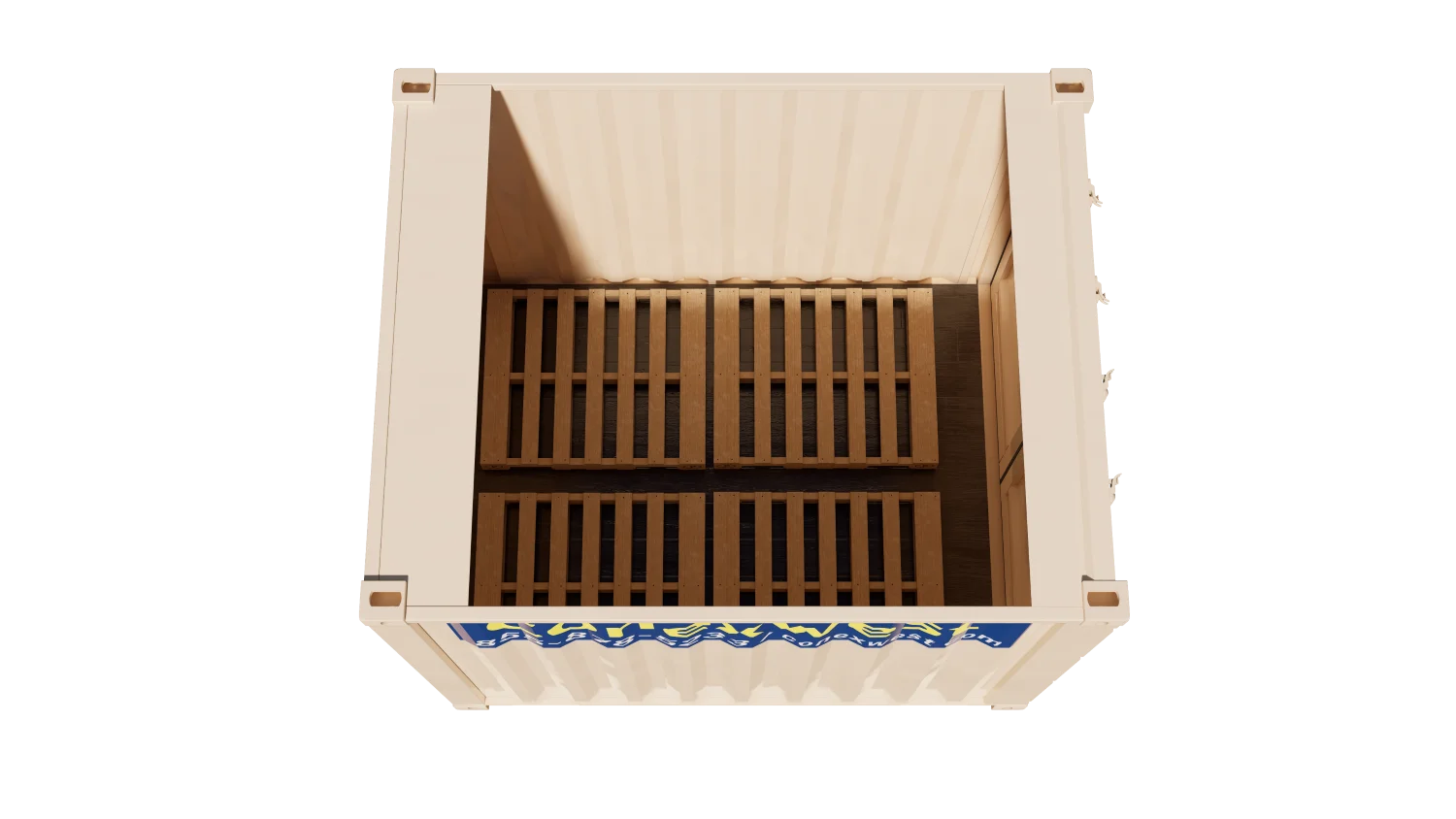 Compact 10ft High Cube Rental Storage Container – Secure, Convenient, and Easy to Order for Small Spaces