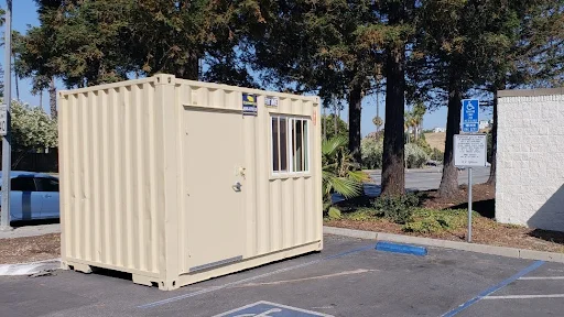 Our 10ft ground-level office container