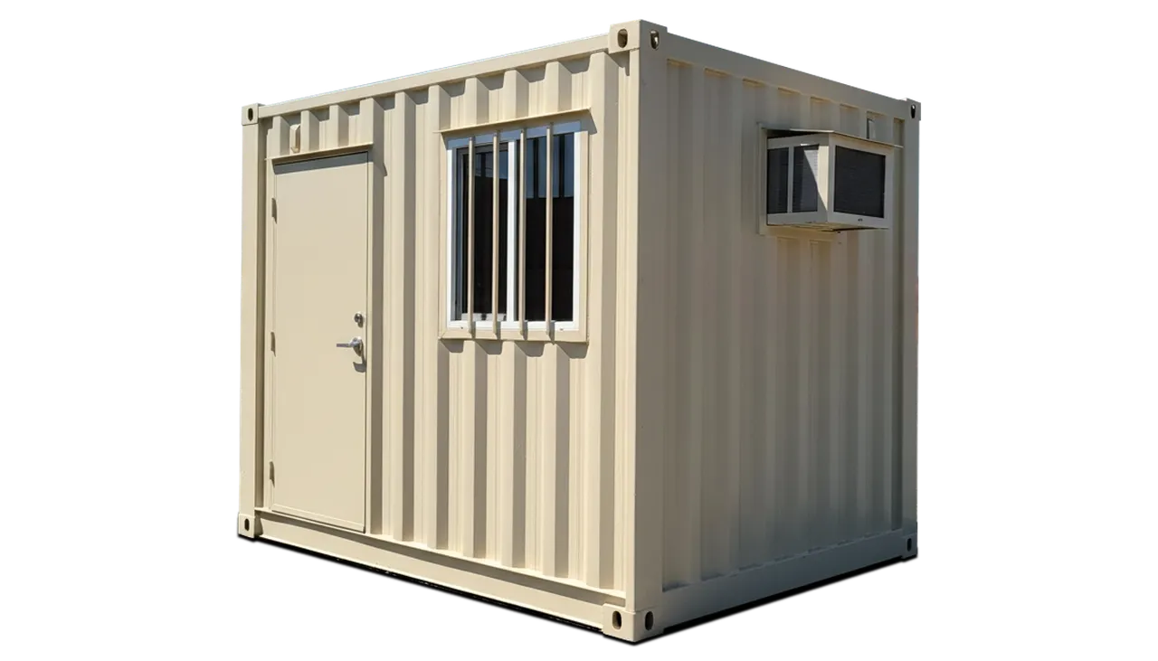 10ft Refurbished Ground Level Office Container