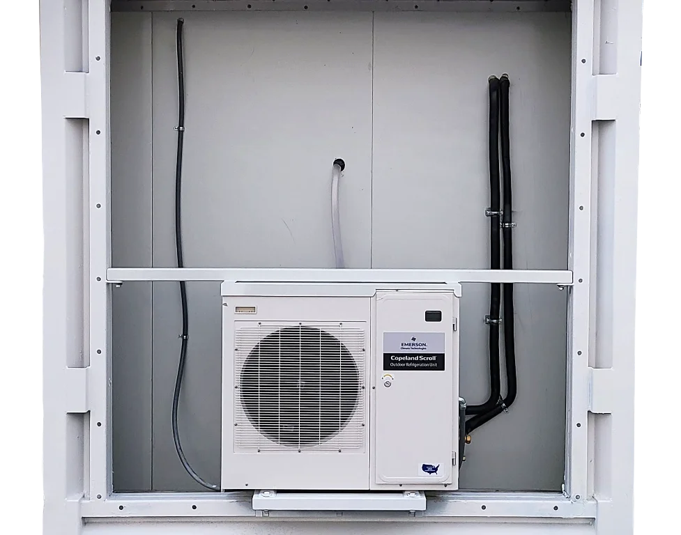 40ft High Cube Refrigerated Container Medium Temp 220 V 1 Ph 50 Amp