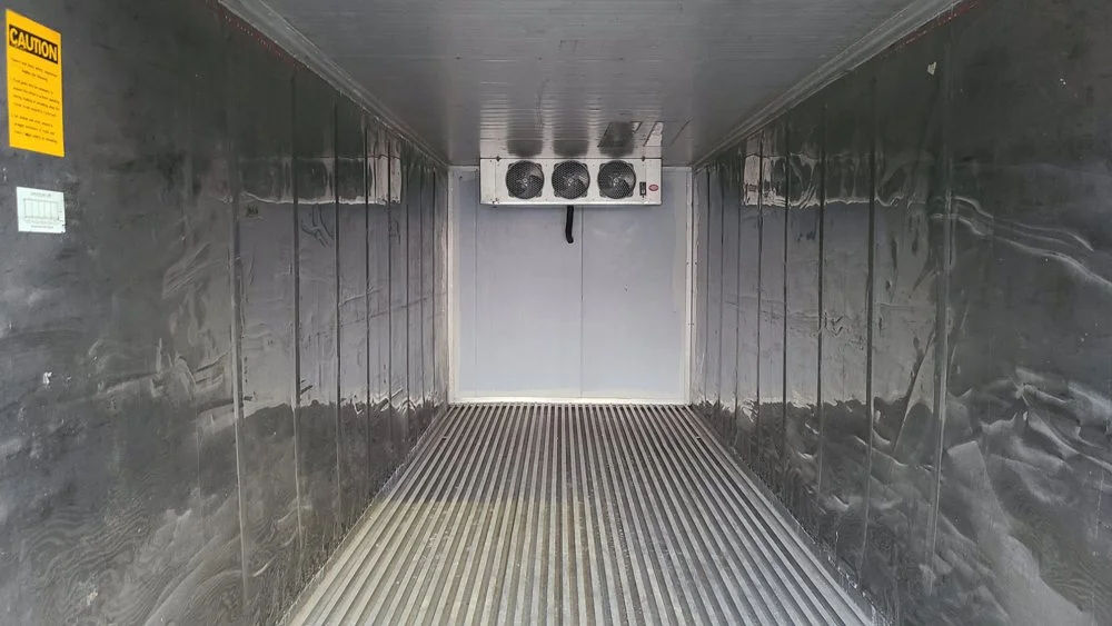 20ft Standard Refrigerated Container Medium Temp 220 V 1 Ph 30 Amp