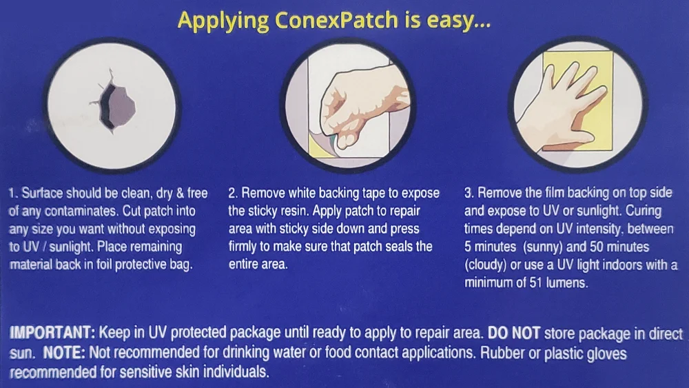 Instructions conexpatch