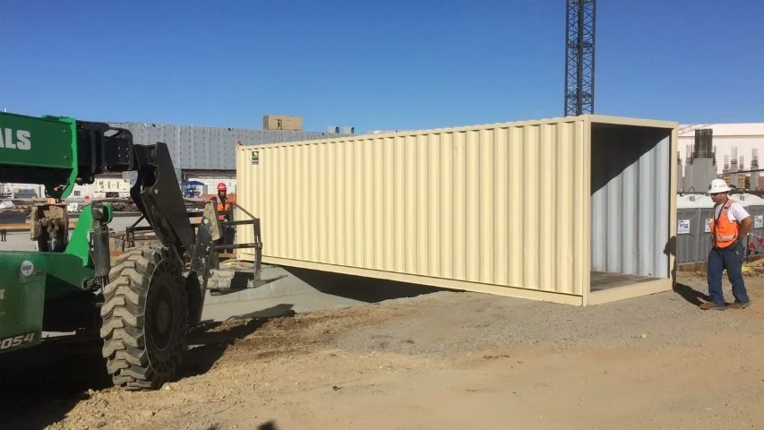 30ft walkway steel container for rent