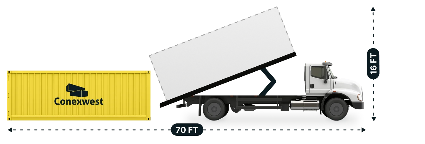 Standard 24ft Storage Container