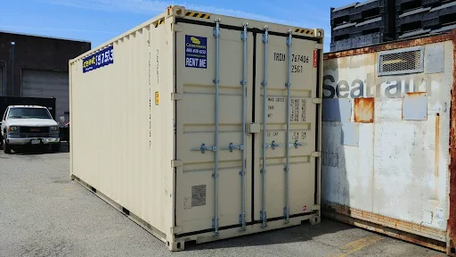Conexwest’s 20ft high-cube (9.5ft) storage container