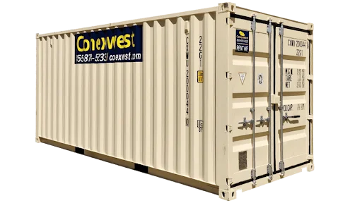 20-foot rental container