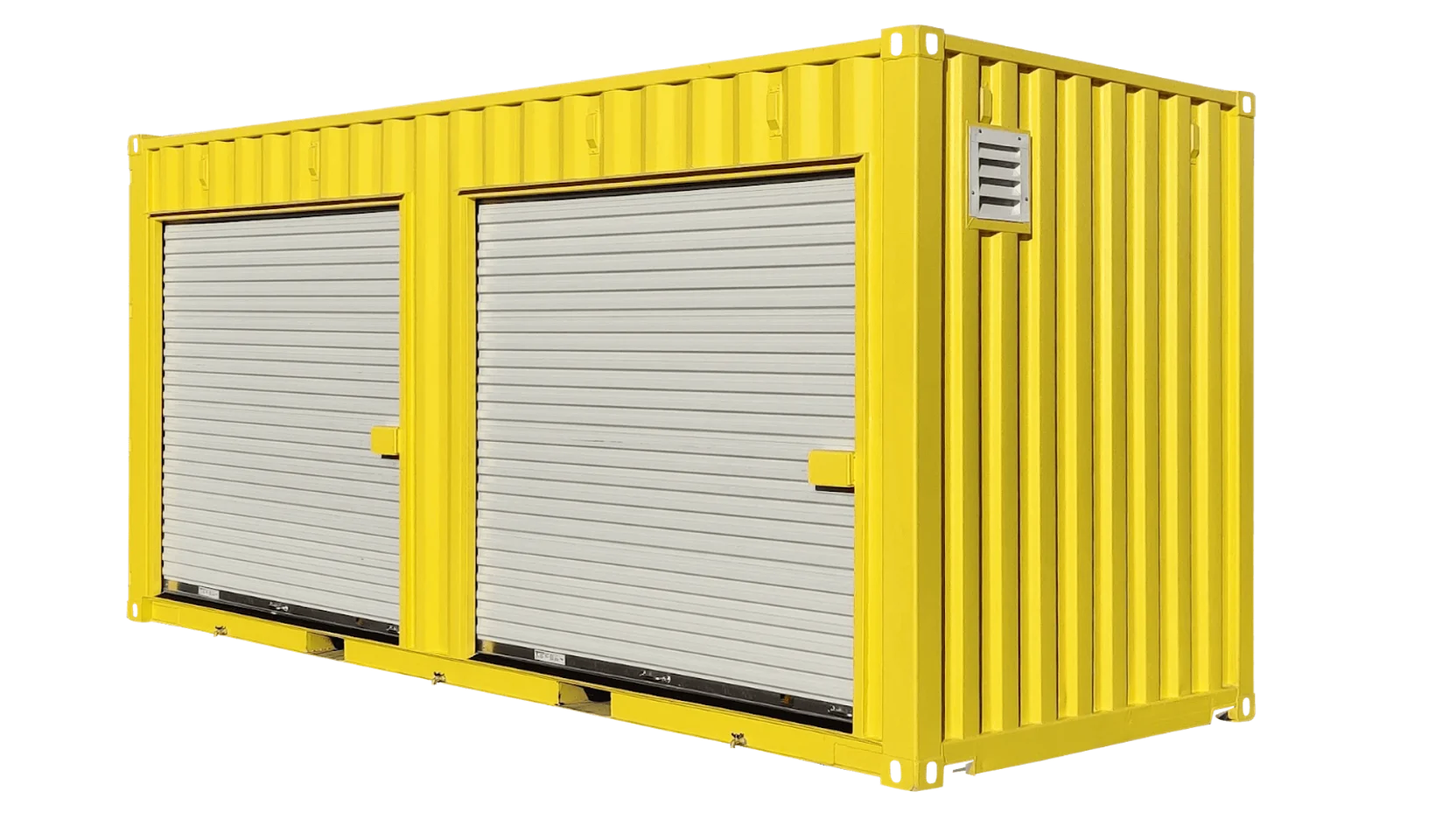 yellow container