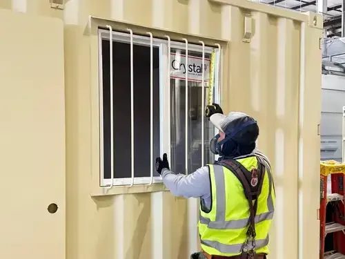 20ft Quad Door Shipping Container