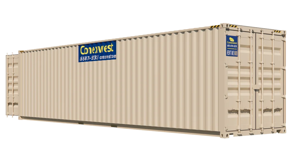 Rent 40ft High Cube (9.5ft) Storage Container w/ Doors on Both Ends | Conexwest