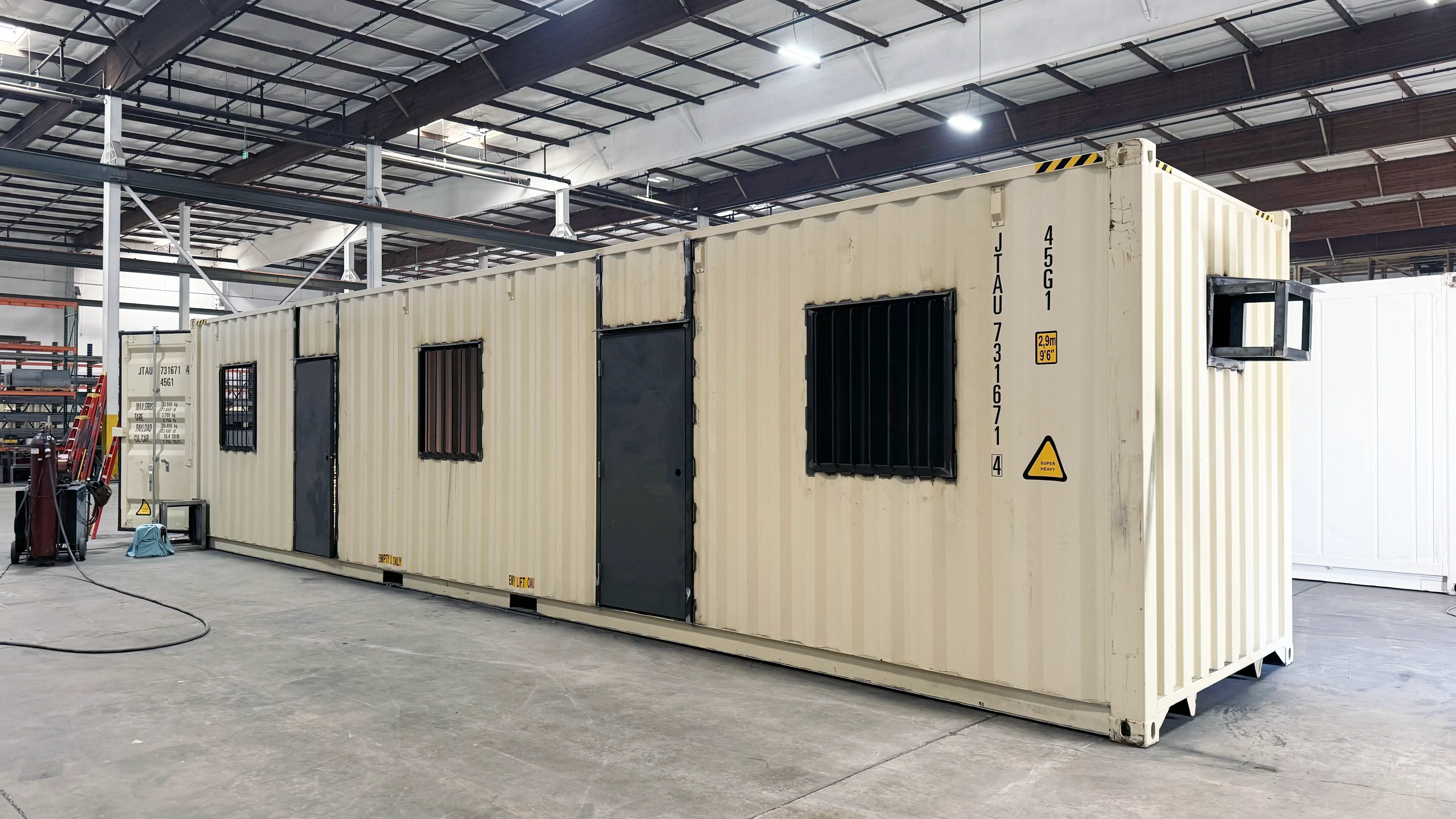 40ft ground container office