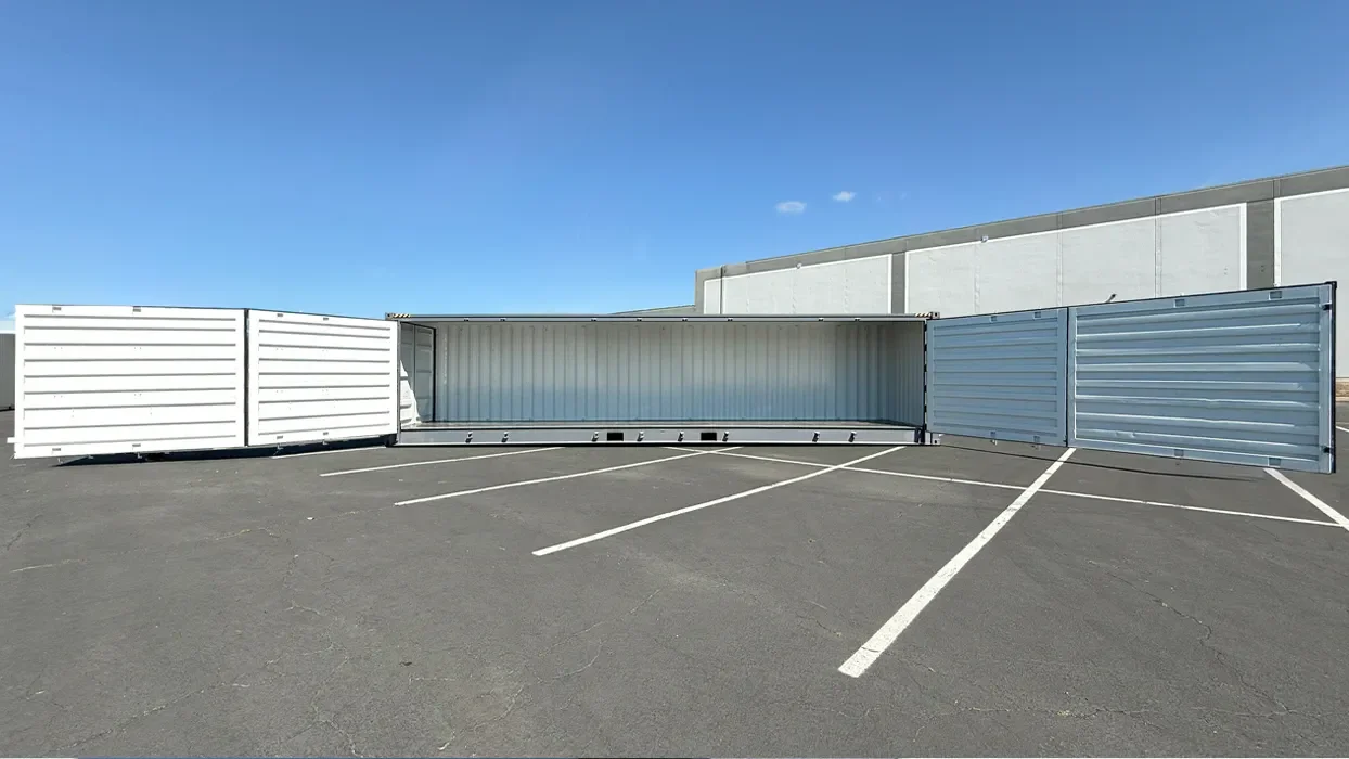40ft New High Cube Open Side Shipping Container