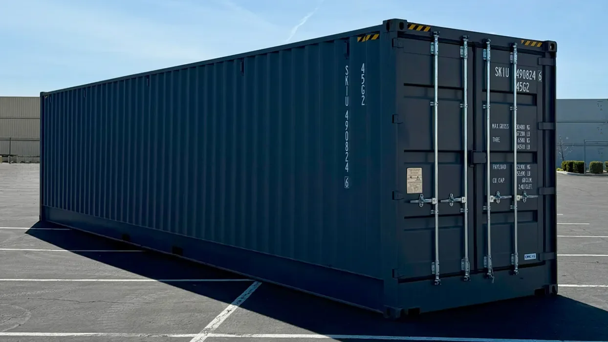 40ft New High Cube Open Side Shipping Container